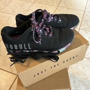 NOBULL Midnight Palm 7.5 Women's Outwork Athletic Training Shoe 👟